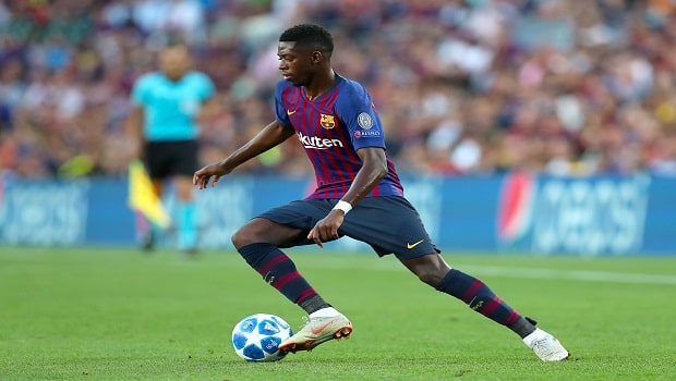 Barcelona mất Ousmane Dembele vì chấn thương