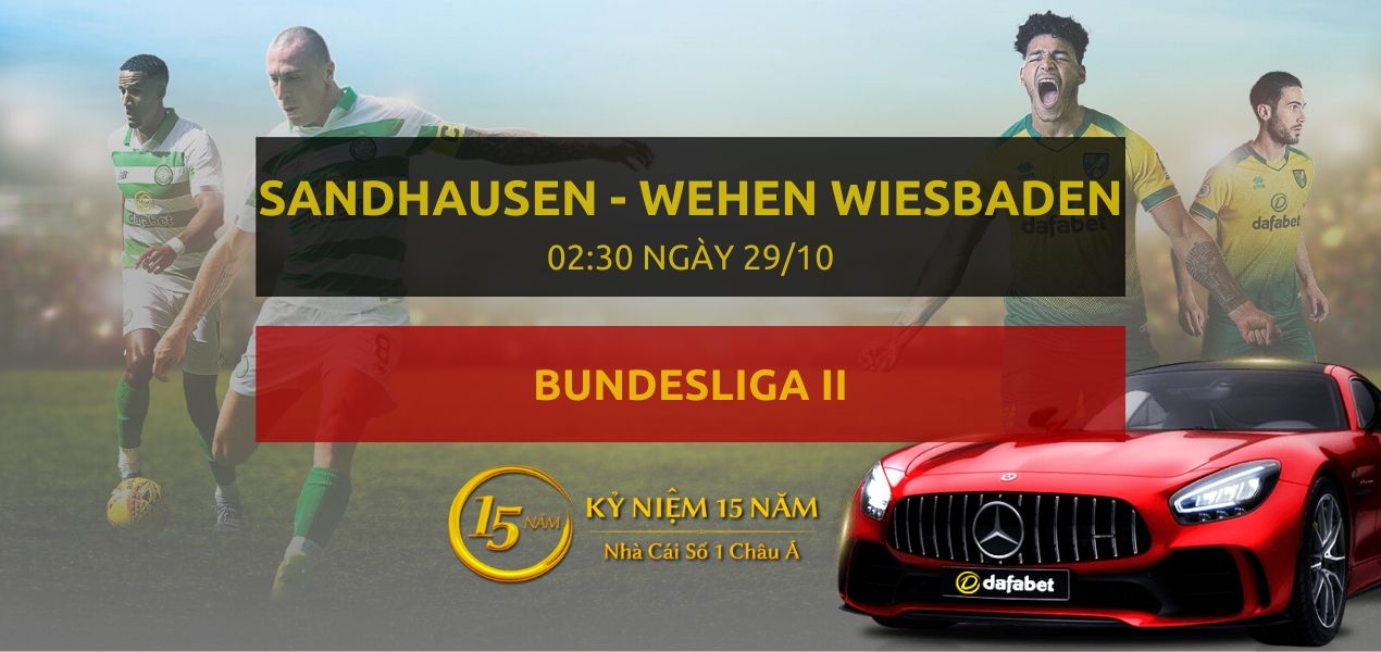 Soi kèo nhà cái Dafabet: Sandhausen – Wehen Wiesbaden (02h30 ngày 29/10)